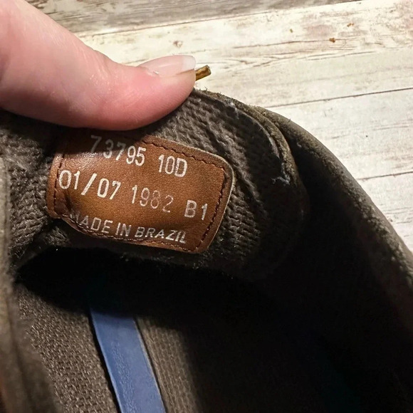 Lands’ End Vintage 1982 Leather Boots Men’s Size 10 Brown - Picture 7 of 10